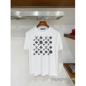 優しげ人気アイテム 夏に爆発的な人気 限定生産品激安 ブランド 通販LOUIS VUITTON半袖Tシャツ
