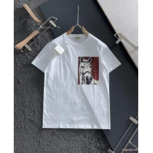 HERMESブランド 品 スーパー コピー热い季節トレンド上品 今年マスト 新作到着半袖Tシャツ